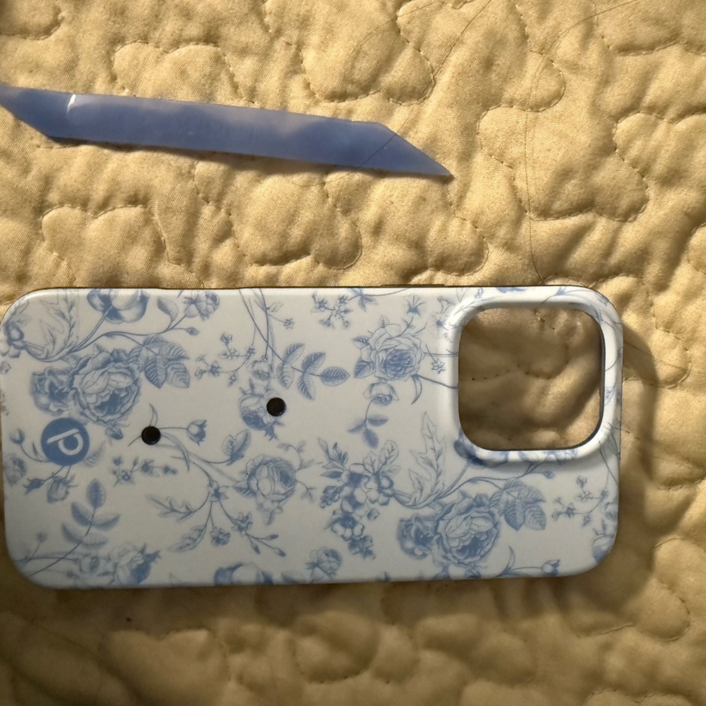 Loopy Case Blue Floral Phone Case